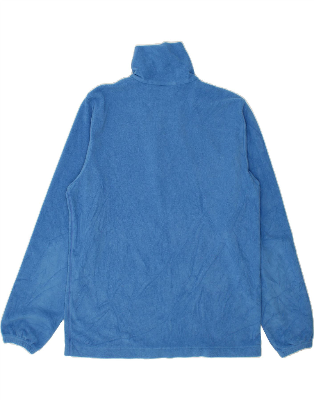 LOTTO Mens Zip Neck Fleece Jumper XL Blue Vintage Lotto and Second-Hand Lotto from Messina Hembry 
