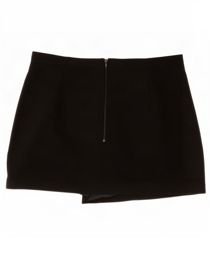Pantaloni scurți casual pentru femei Zara, mari W30, poliester negru