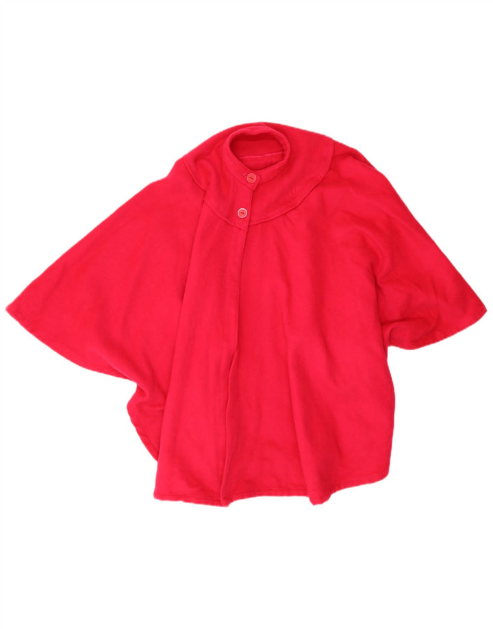 Poncho Vintage pentru damă, mărime unica, roz