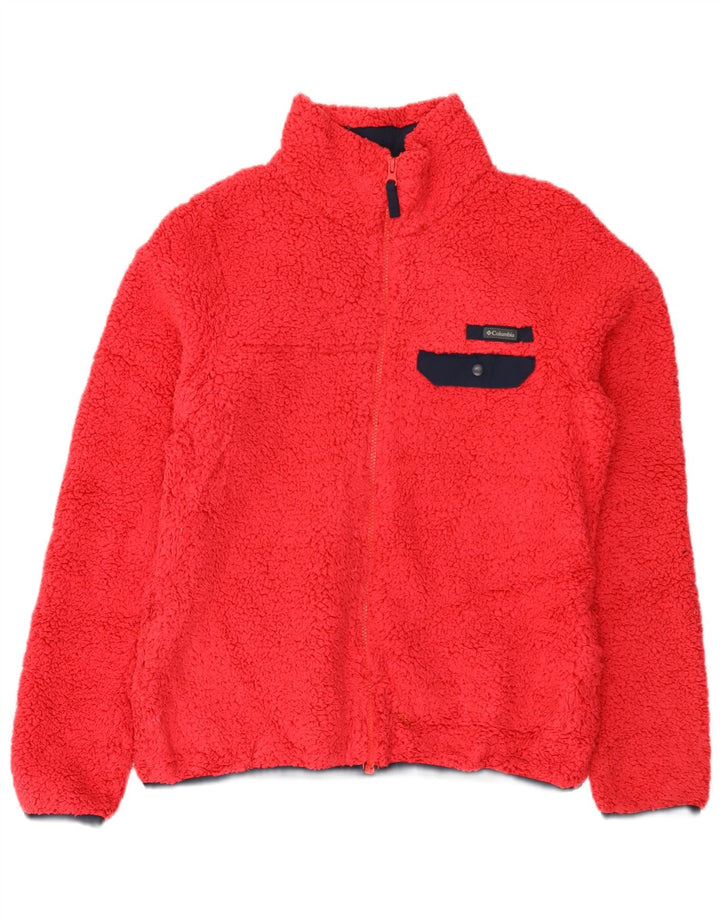 Jachetă fleece Columbia pentru femei UK 14, poliester roz mediu