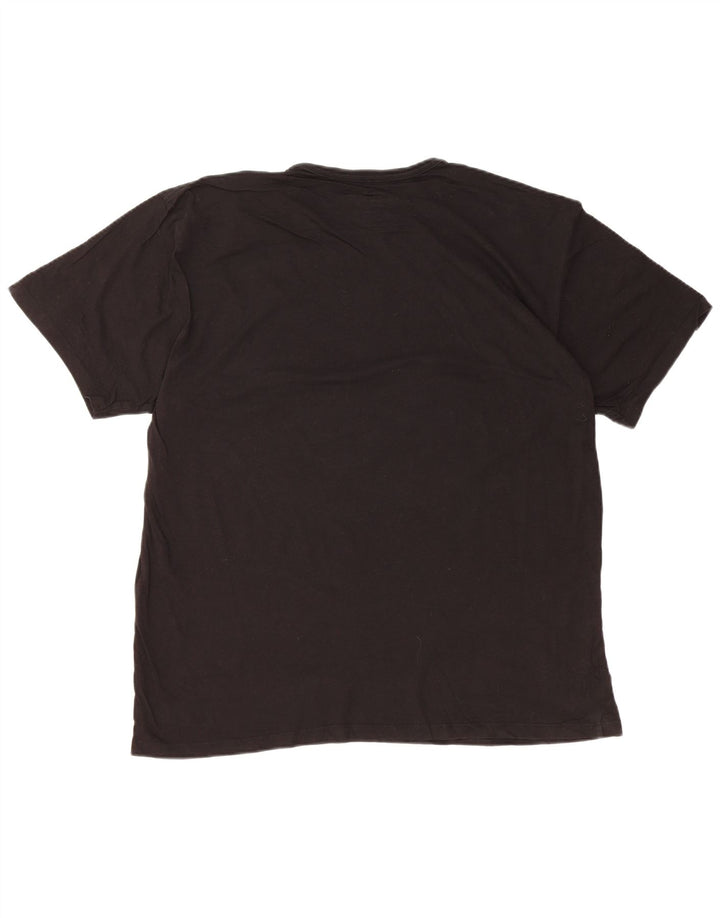 CALVIN KLEIN Tricou Bărbați Top XL Bumbac Negru