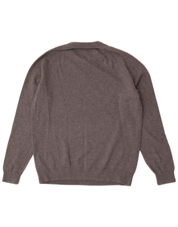 Pulover Calvin Klein Jeans pentru bărbați, cu gât crew, XL, bumbac gri