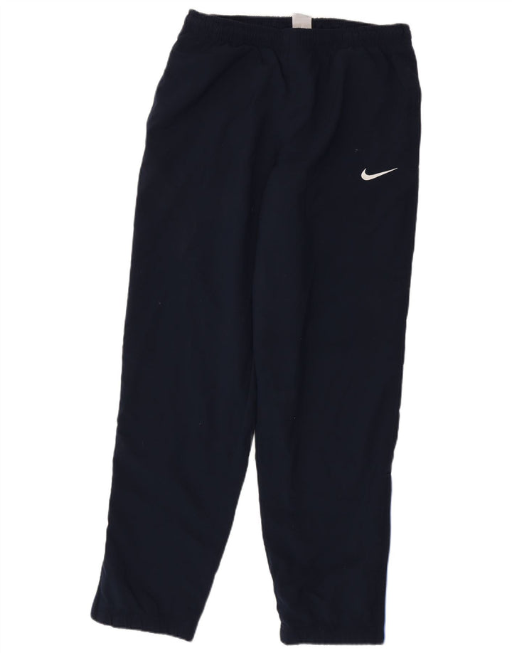 Pantaloni de trening pentru bărbați NIKE UK 38/40 Poliester mediu albastru bleumarin
