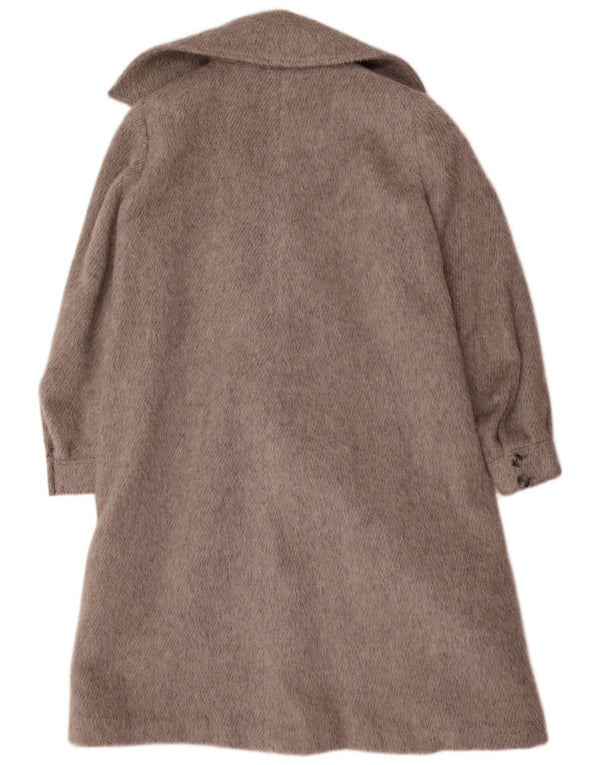 Palton de damă vintage cu piept dublu EU 44 XL gri