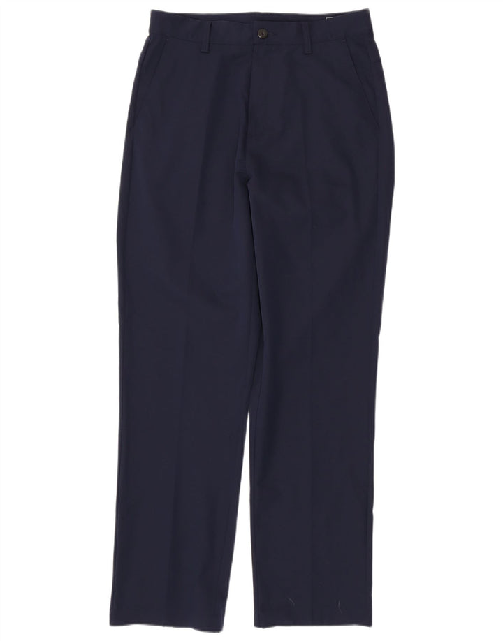 Pantaloni chino drepți Climalite ADIDAS pentru bărbați W30 L32 poliester bleumarin