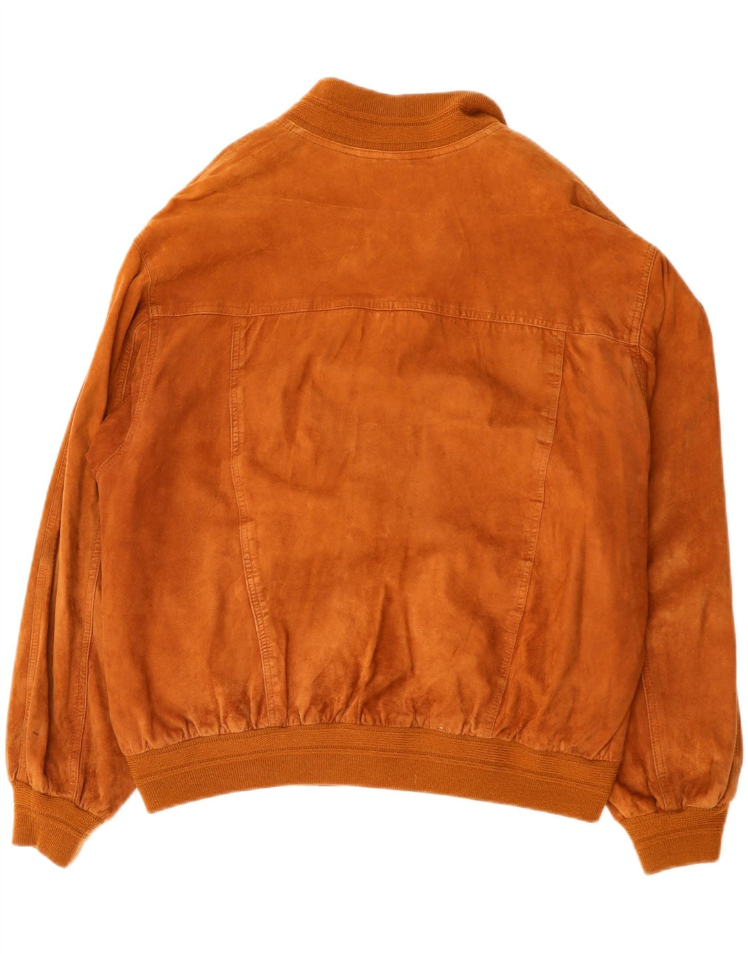 Jachetă Bomber Vintage pentru bărbați din piele intoarsa IT 52 XL din piele maro