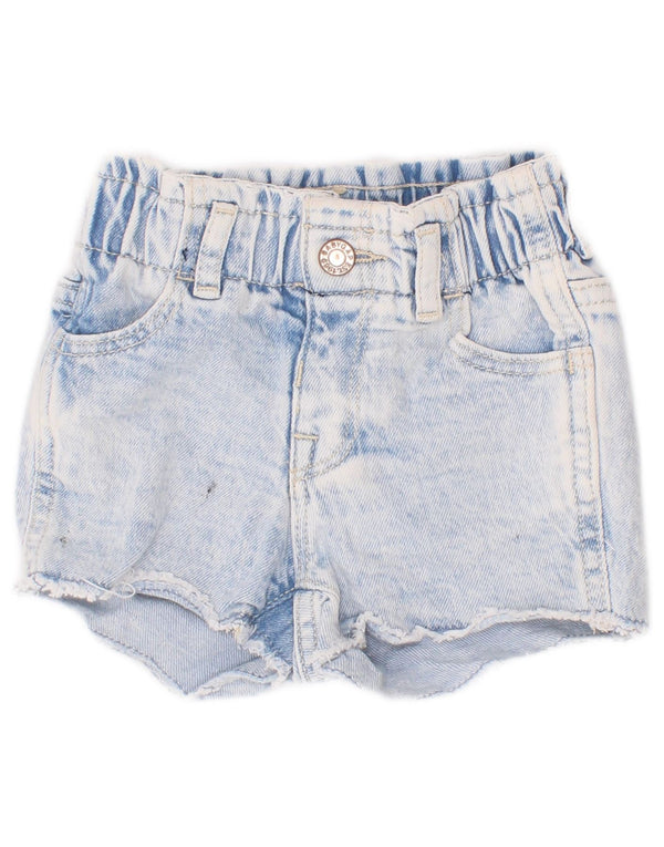 Gap Baby Girls Shorts Denim 6-9 Luni W16 Bumbac Albastru