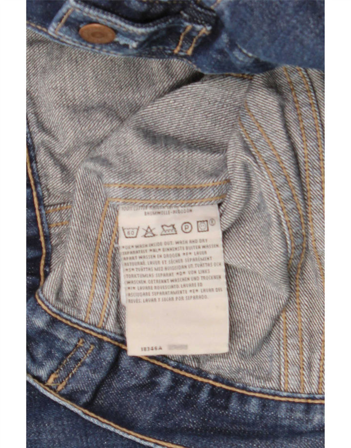 Jachetă de blugi Levi's pentru femei UK 12 Medium Bluemarin Bumbac