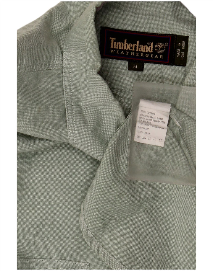 Cămașă pentru bărbați Timberland, bumbac verde mediu