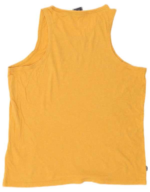 Vestă Superdry pentru bărbați, 2XL, bumbac galben