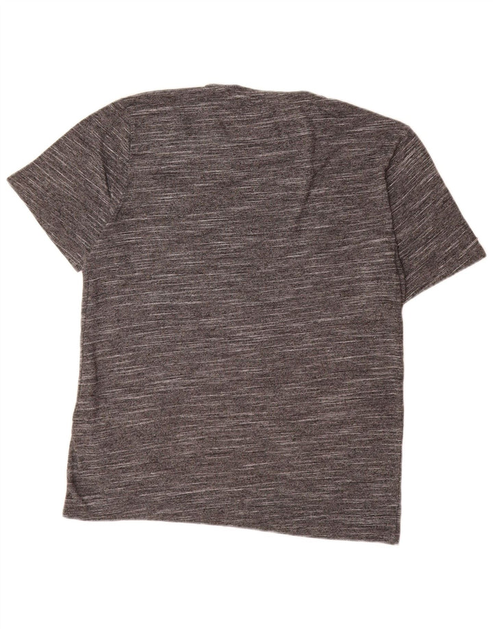 Tricou pentru bărbați Reiss Top din bumbac cu pete gri mediu