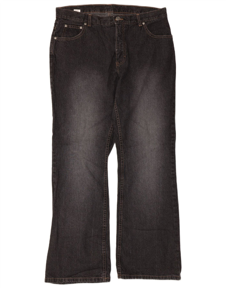Blugi Bootcut pentru femei Marks & Spencer UK 16 Large W34 L30 Bumbac negru