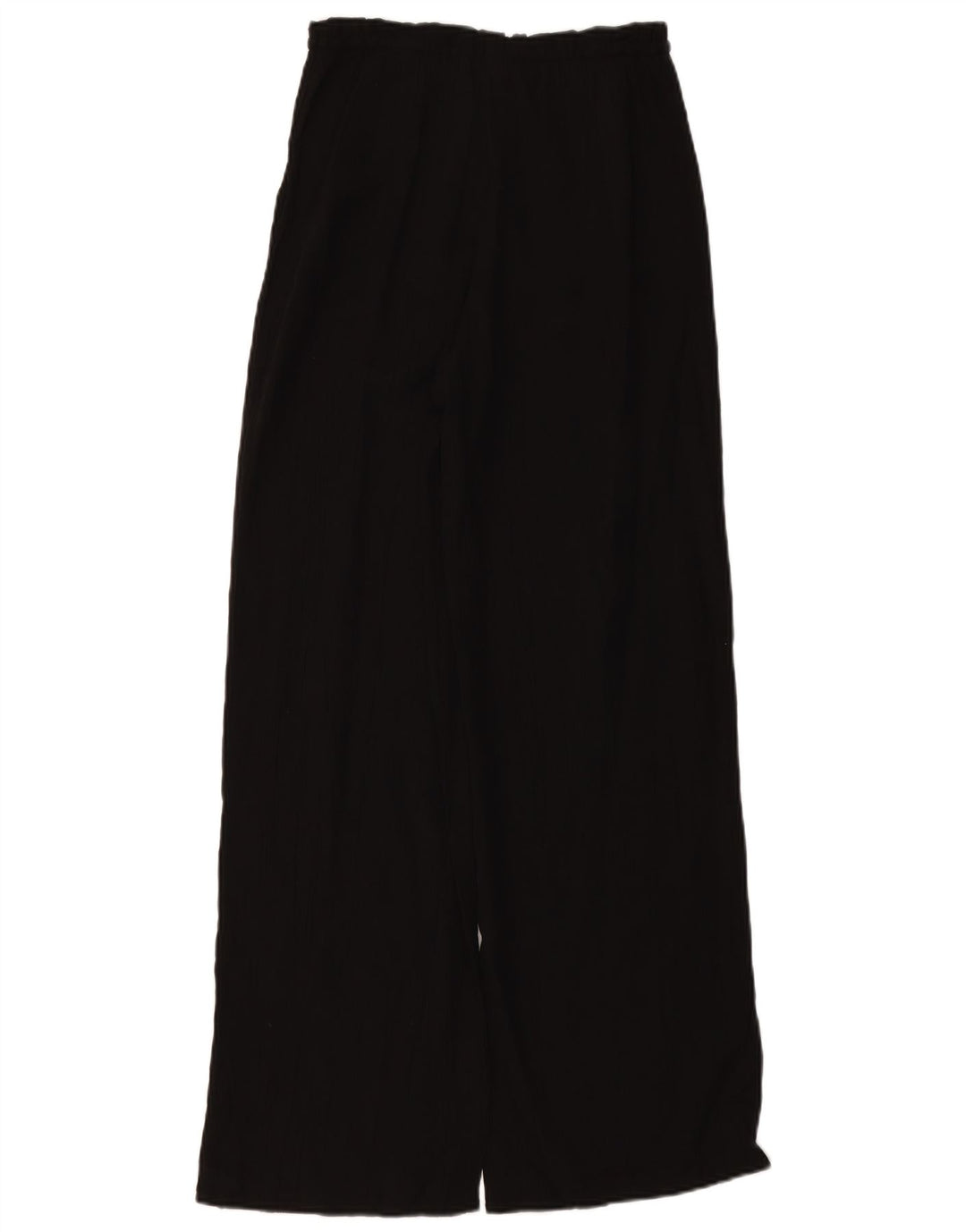 Pantaloni largi pentru femei cu talie înaltă ZARA UK 4 XS W24 L11 Negri