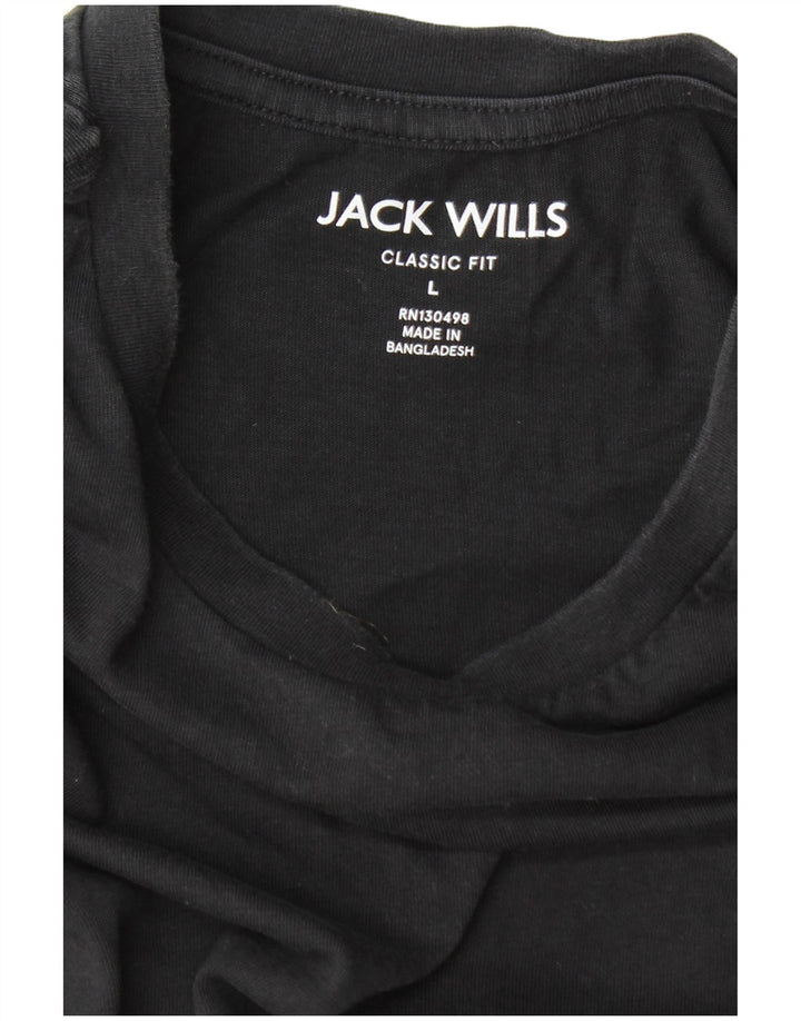 Tricou Jack Wills Classic Fit pentru bărbați Top mare gri