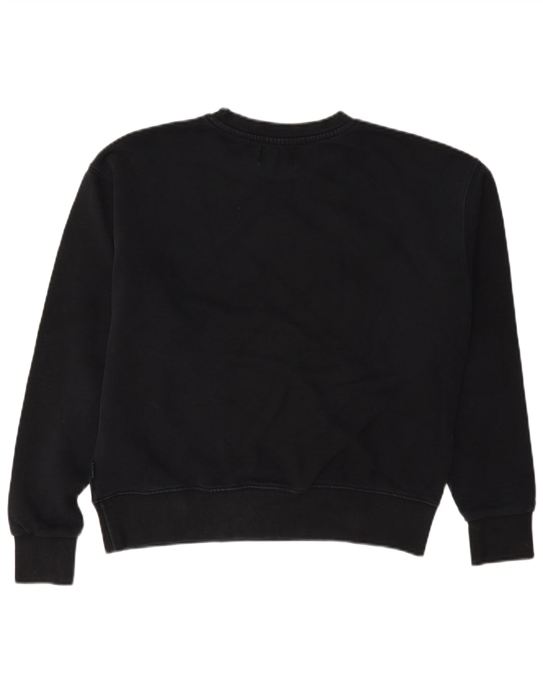 Pulover supradimensionat pentru femei Converse UK 6 XS bumbac negru