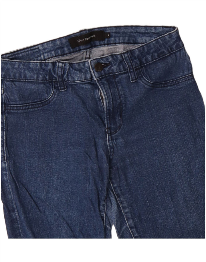 Blugi skinny de damă CALVIN KLEIN US 8 Medium W29 L30 Albastru