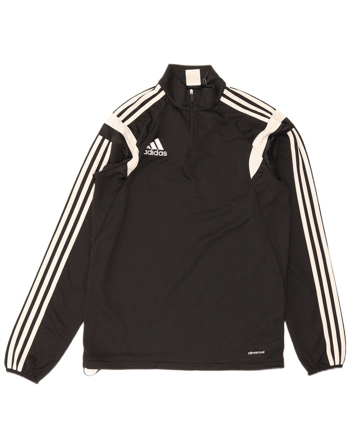 Adidas Climacool Pullover Trening Top Mic Negru Colorblock
