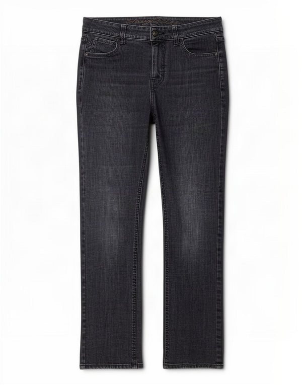 Blugi Bootcut pentru femei Marks & Spencer UK 10 Mici W27 L29 Bumbac bleumarin