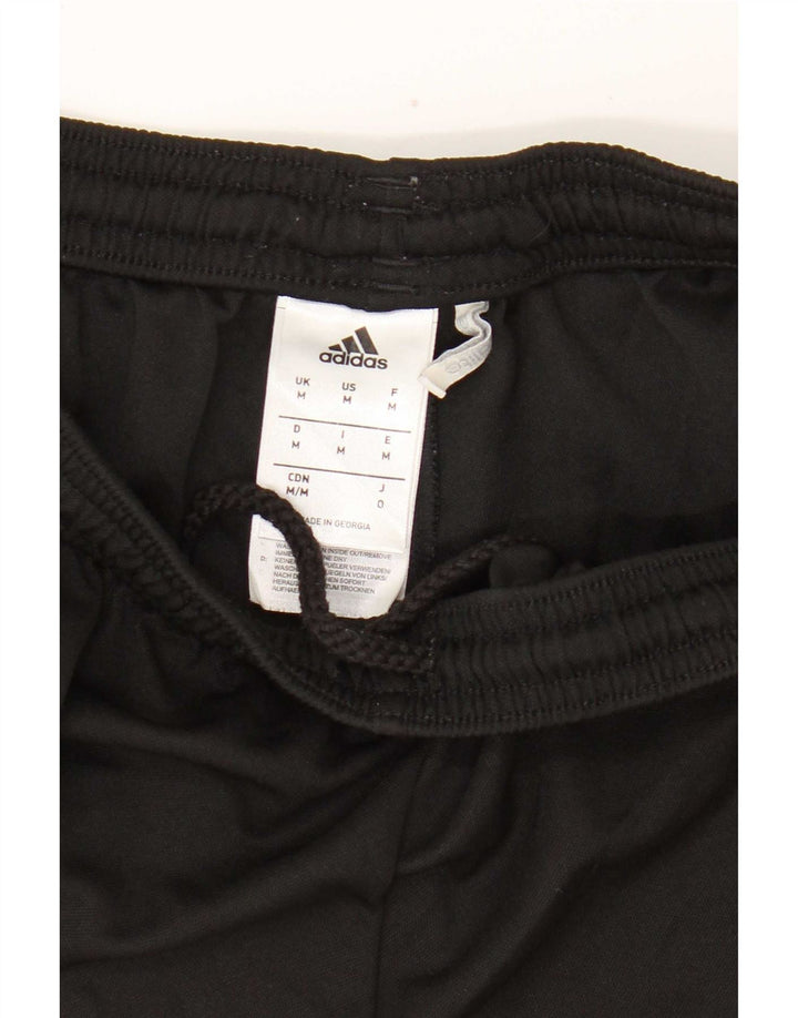 Pantaloni scurți sport pentru bărbați Adidas Climalite Graphic, poliester mediu negru