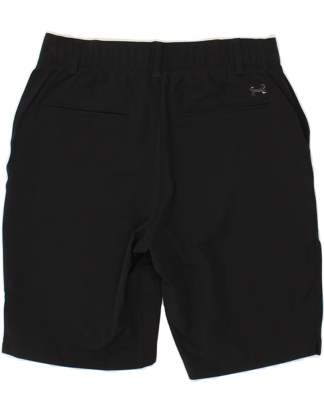 UNDER ARMOUR Womens Chino Shorts US 4 Small W27  Black Polyester Vintage Under Armour and Second-Hand Under Armour from Messina Hembry 