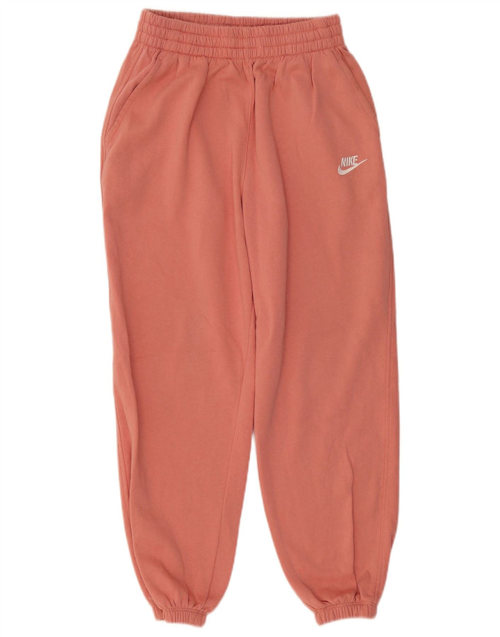 Pantaloni de trening pentru fete NIKE Pantaloni de jogging 12-13 ani mare bumbac roz