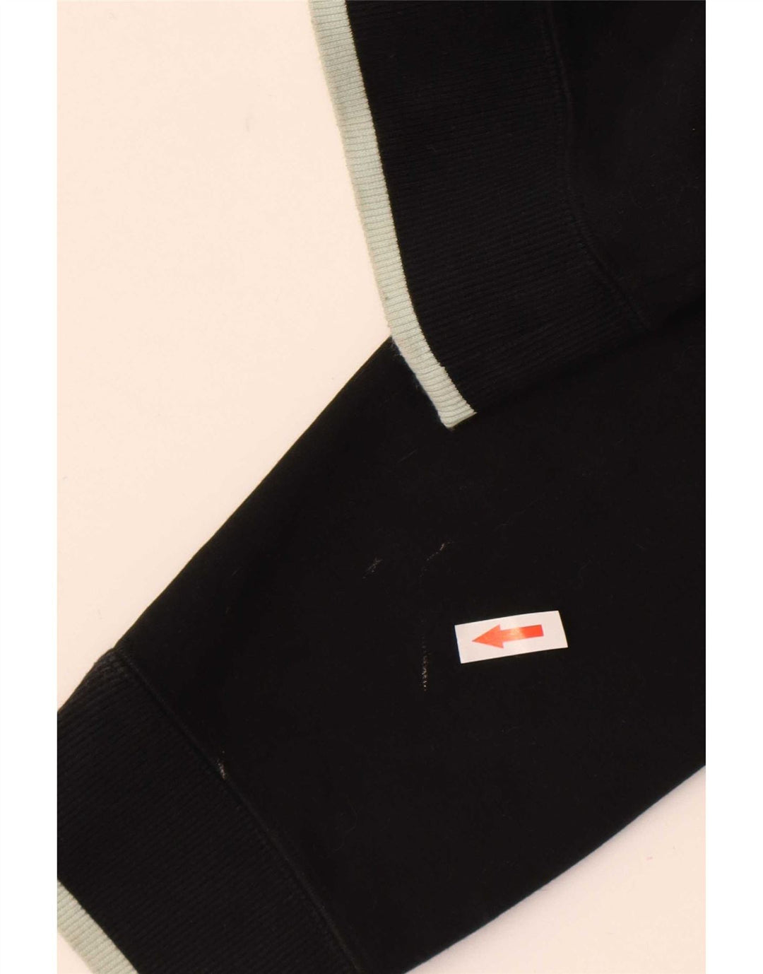 Jumper Adidas Crop Oversized Hoodie pentru femei UK 10 Small Negru Poliester