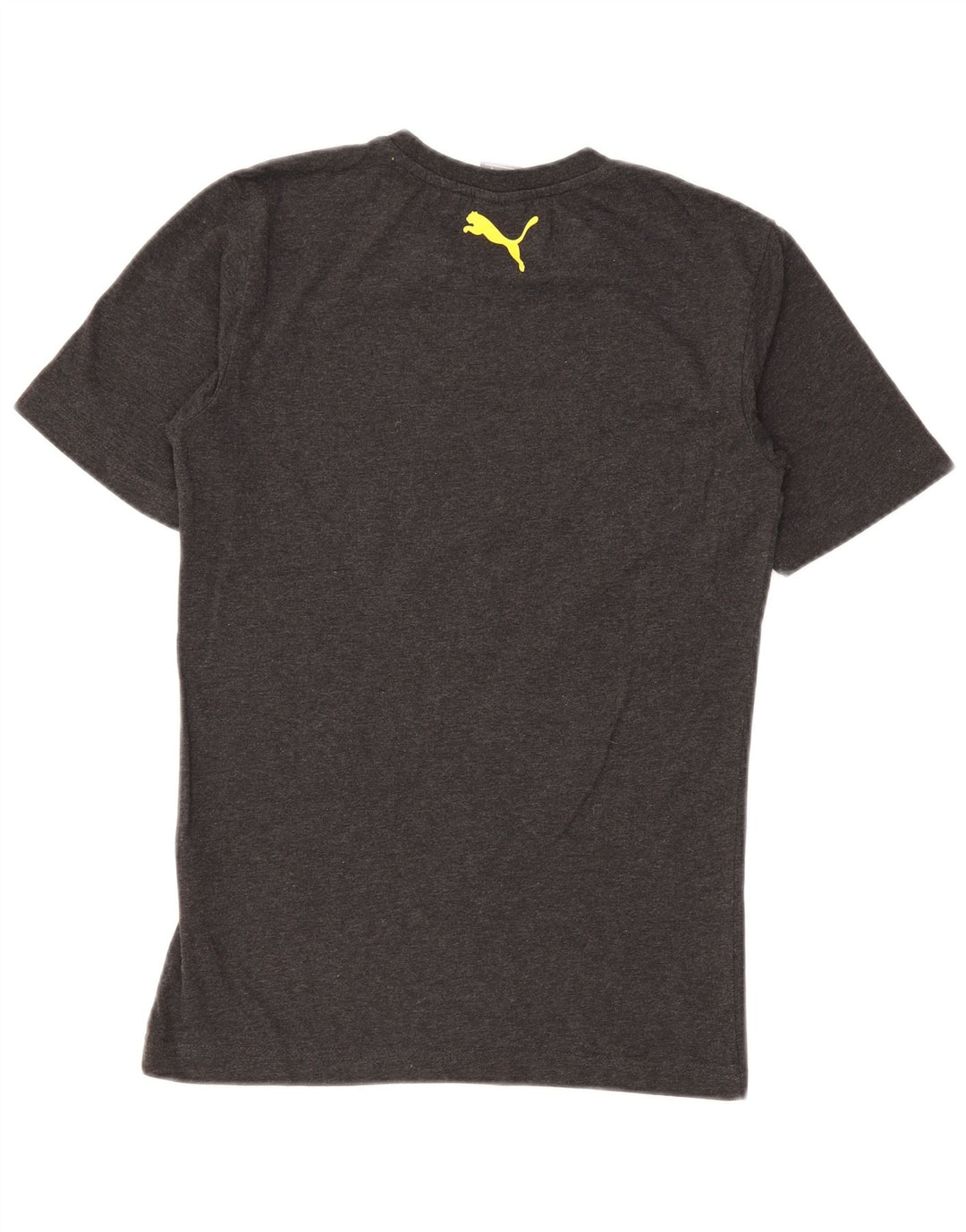 Tricou grafic Puma pentru bărbați Top mic, gri, bumbac