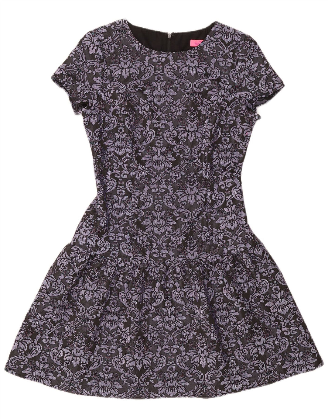 Rochie A-Line pentru femei Monsoon UK 10 Mic Gri Paisley Poliester