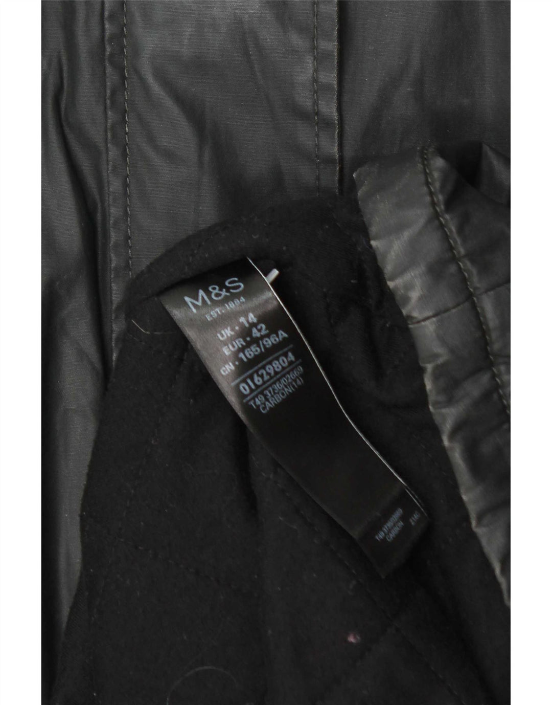 Jachetă Parka cu glugă pentru femei Marks & Spencer UK 14, mare, gri