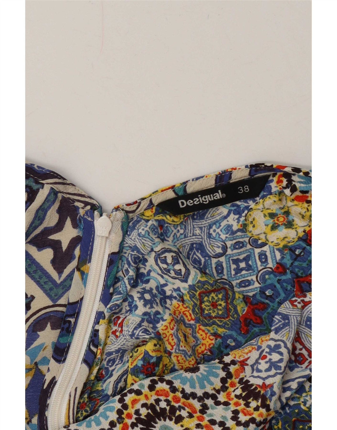Rochie A-Line Desigual pentru femei EU 38 Medium Multicolor Patchwork