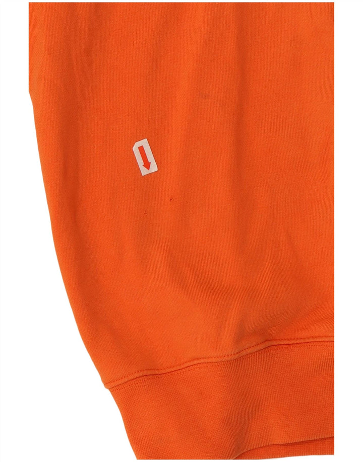 Pulover cu grafic pentru femei Hugo Boss, UK 14, portocaliu mediu