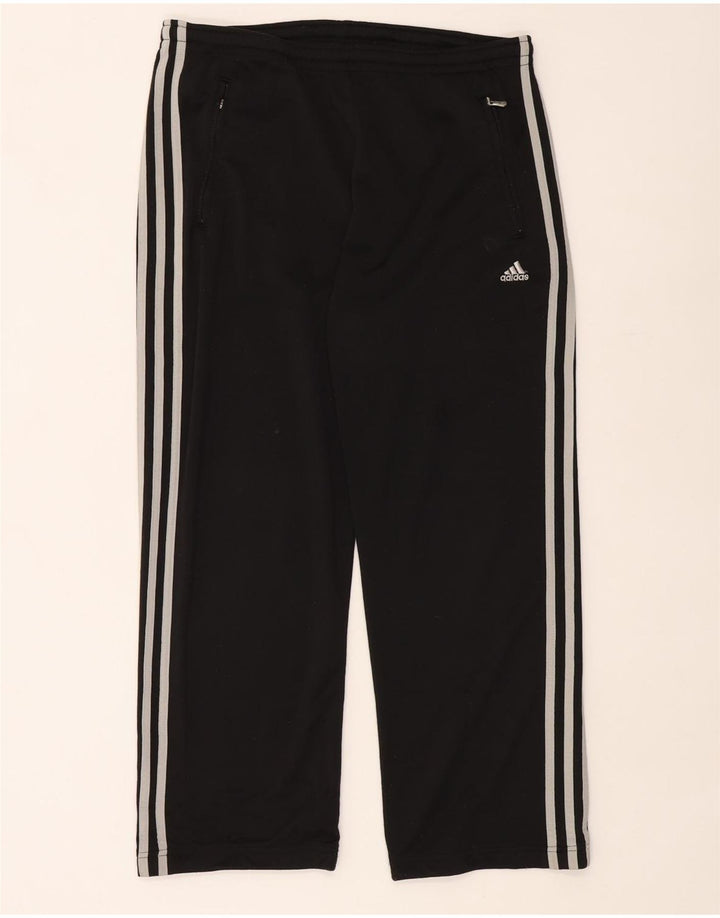 Pantaloni de trening Adidas pentru bărbați Marea Britanie 38/40 Poliester mediu negru