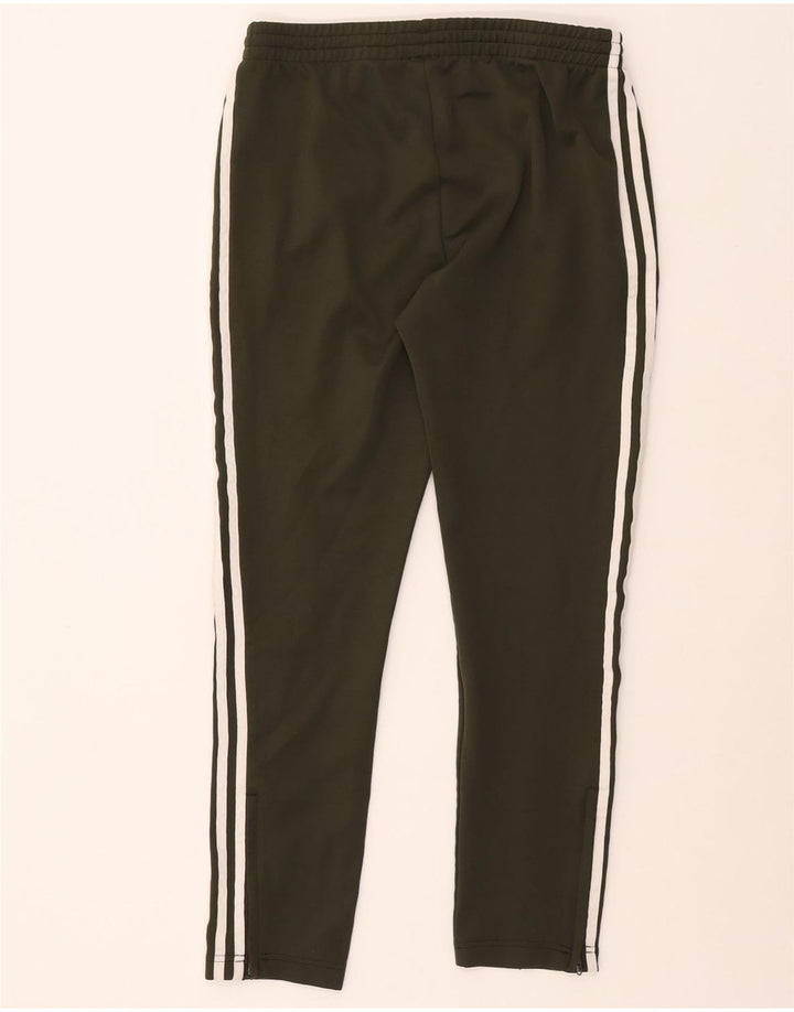 Pantaloni de trening ADIDAS pentru femei UK 14 Medium Kaki Poliester