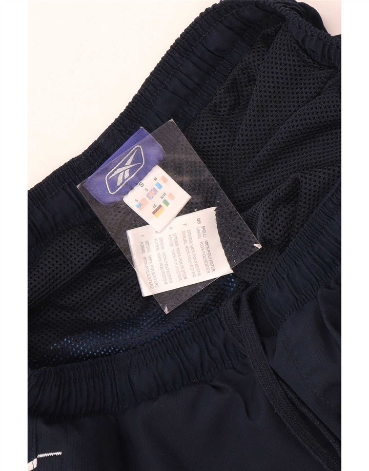 Pantaloni de trening Reebok Capri pentru bărbați, poliester, albastru mic