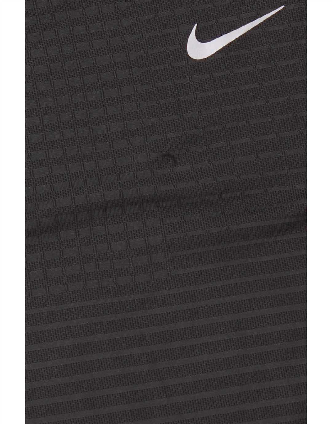 Tricou pentru bărbați Nike Dri Fit Top, gri mediu, cu dungi