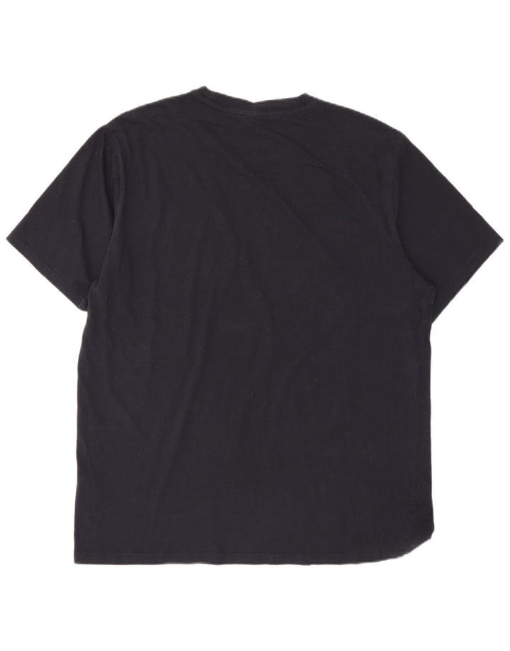 Tricou pentru bărbați Champion Top 4XL Bleumarin