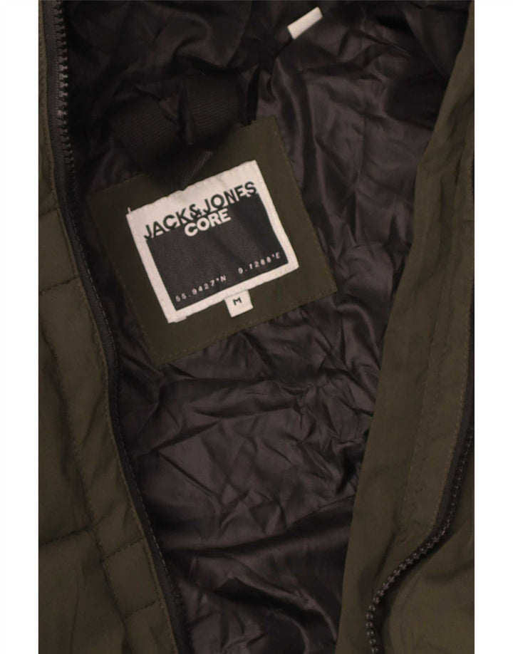 Jack & Jones jachetă cu glugă cu glugă pentru bărbați UK 38 verde mediu