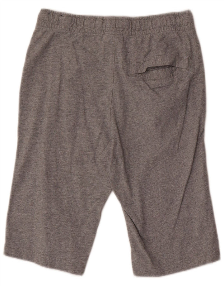 Pantaloni scurți sport Nike pentru bărbați, bumbac, gri mici
