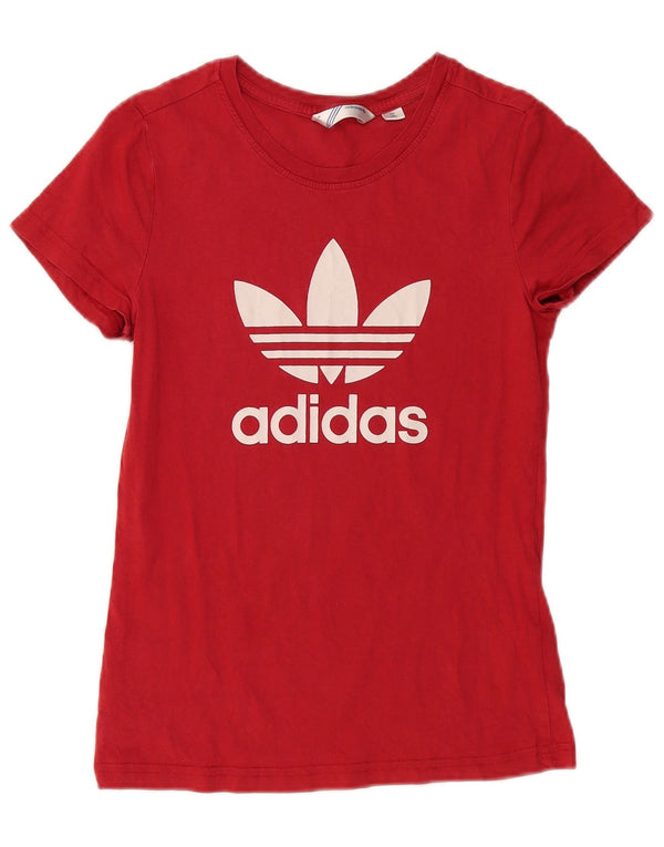 Tricou grafic ADIDAS pentru femei Top IT 38 Small Red Bumbac