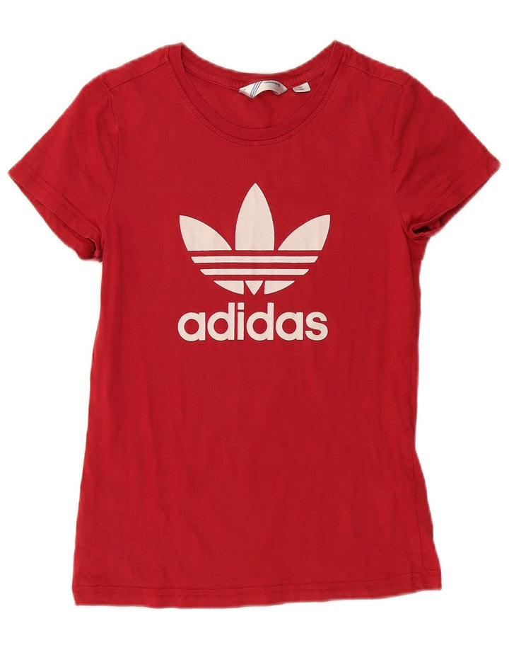 Tricou grafic ADIDAS pentru femei Top IT 38 Small Red Bumbac