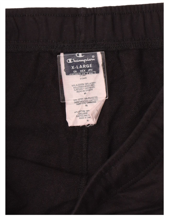 Pantaloni de trening pentru bărbați Champion Pantaloni de jogging XL Bumbac negru