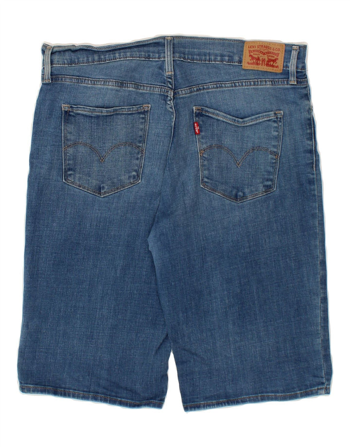LEVI'S Womens Denim Shorts W32 Large  Blue Cotton Vintage Levi's and Second-Hand Levi's from Messina Hembry 