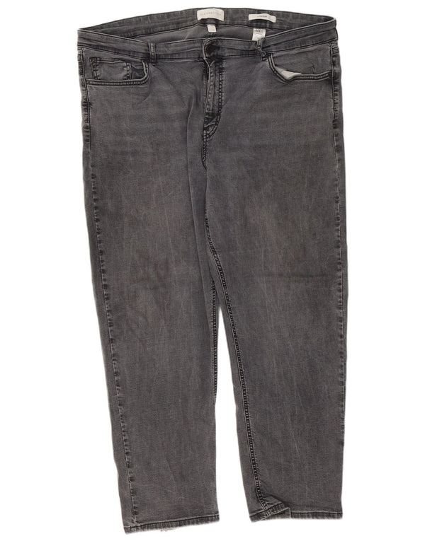 Marks & Spencer blugi drepti pentru femei Per Una UK 22 3XL W42 L28 gri