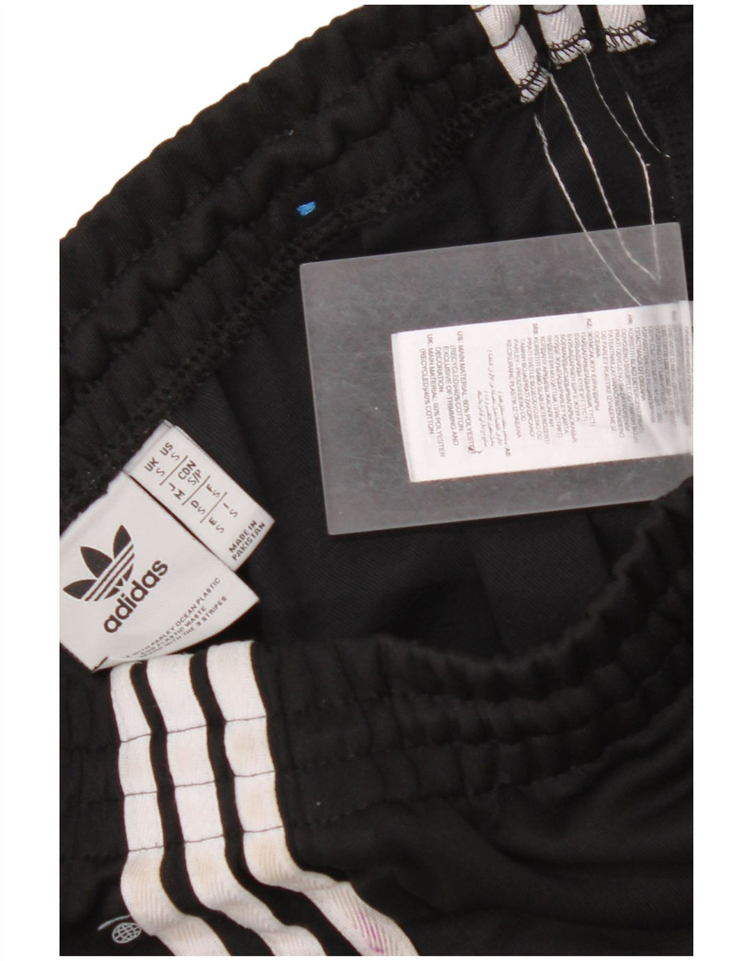 Pantaloni de trening pentru bărbați ADIDAS Pantaloni de jogging Mici Poliester negru