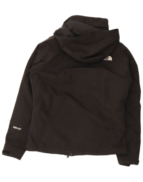 Jachetă Windbreaker supradimensionată pentru femei cu glugă The North Face UK 10 Small Black
