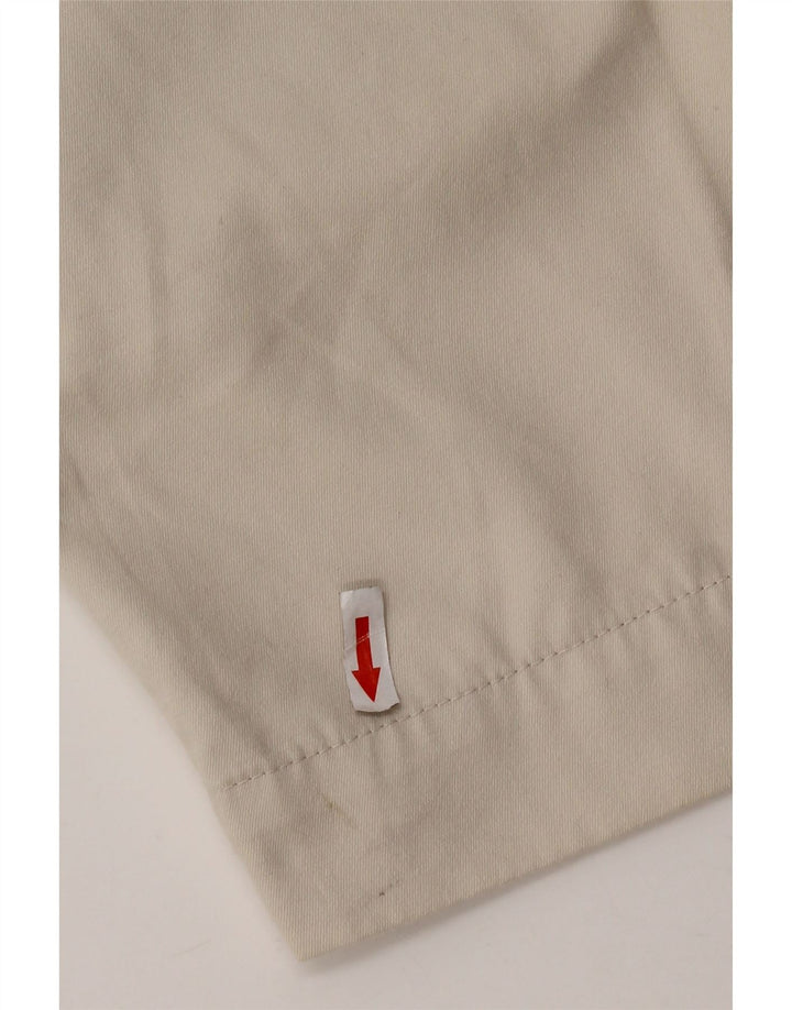 Pantaloni scurți chino pegged Dockers pentru bărbați W36, mari, bej, bumbac