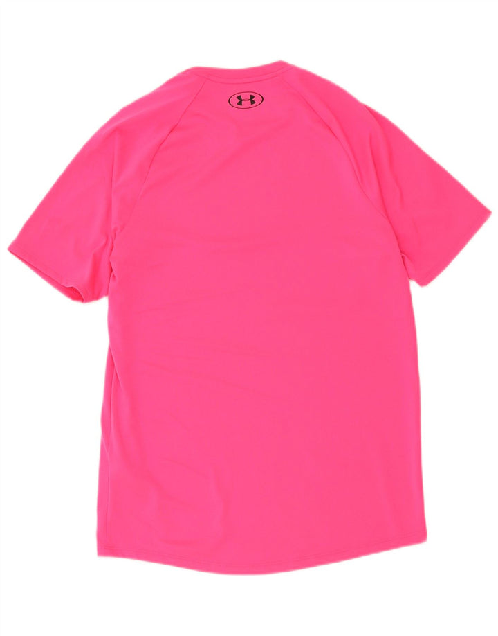 Tricou Under Armour pentru bărbați Top mic roz poliester