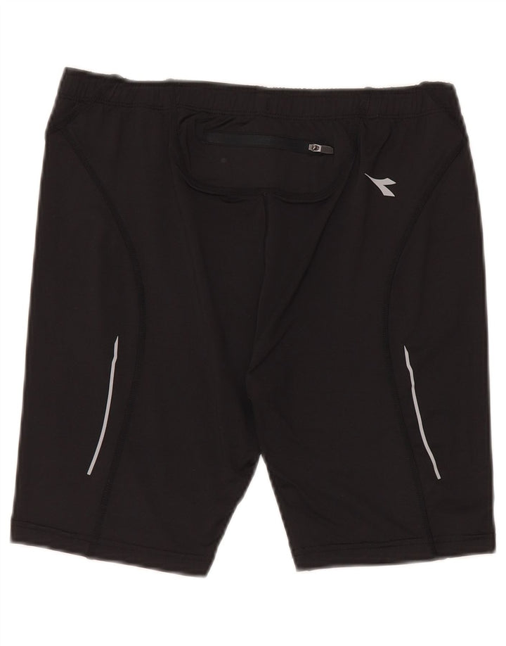 Pantaloni scurti sport Diadora pentru femei UK 18 XL poliamidă neagră