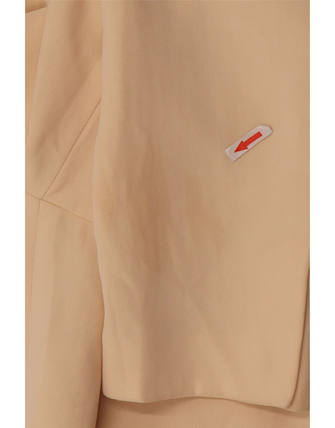 Blazer supradimensionat pentru femei Zara, cu 2 nasturi, UK 10 Mic, bej, poliester