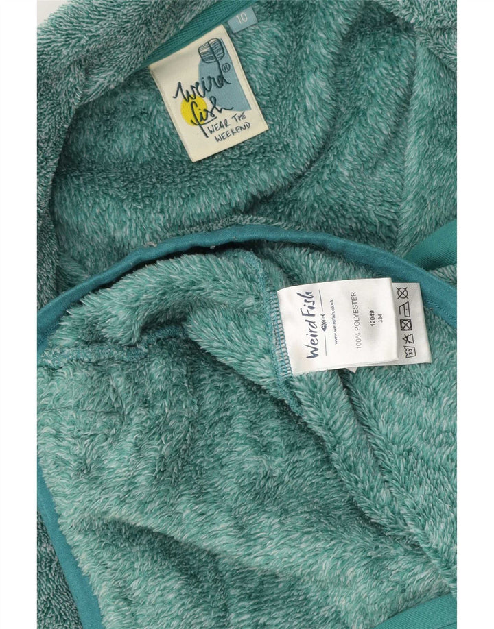 Jachetă polară pentru femei Weird Fish UK 10 Poliester verde mic